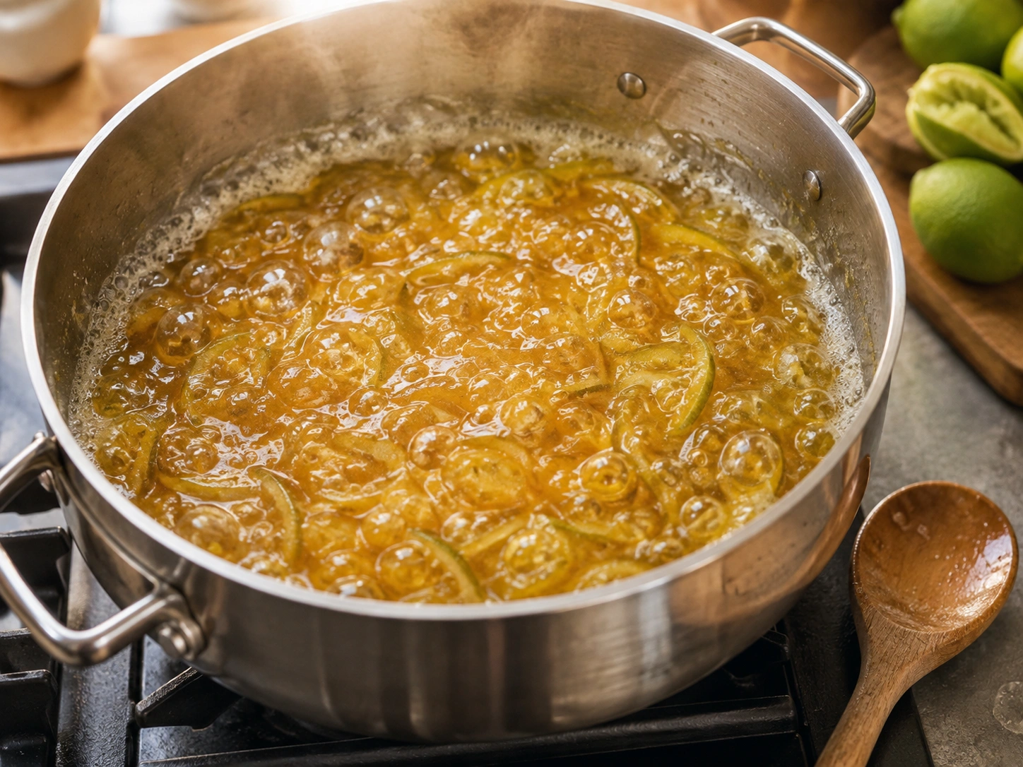 Step 6 — Rolling Boil and Setting Point
