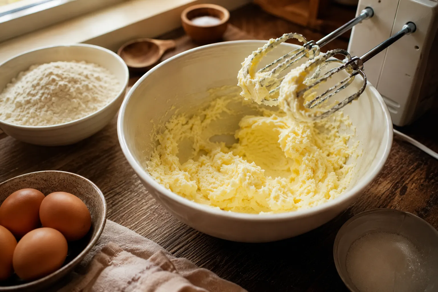 Creaming Butter and Sugar